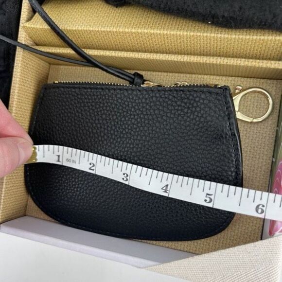 NWT Tommy Bahama Mini-Mighty Quilted Nylon Crossbody Card Wallet & knit headband - Picture 8 of 11